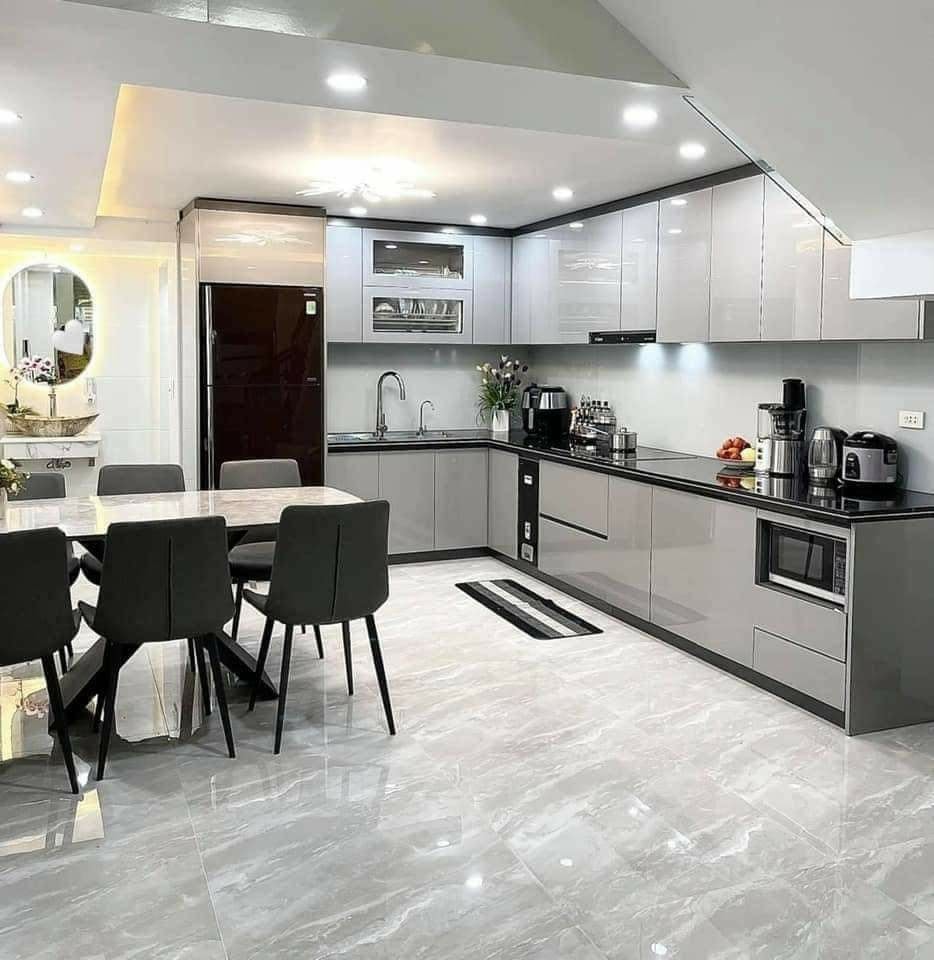 Tủ Bếp Gỗ Công Nghiệp Giá Rẻ, Đẹp, Hiện Đại