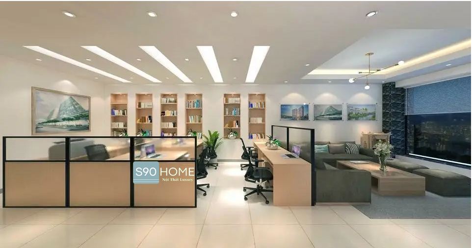Phong cách nội thất văn phòng hiện đại