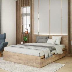 Giường gỗ công nghiệp MDF chống ẩm S90-GN006