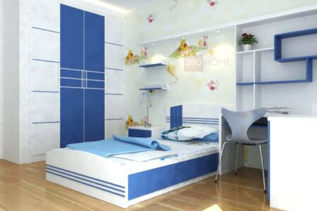 Giường ngủ cho bé trai đẹp S90-GNTE007 7 S90GNTE007