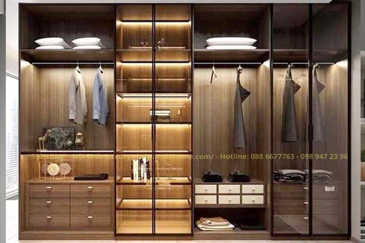 Tủ quần áo cao cấp MDF S90-TAK003 Giá tốt