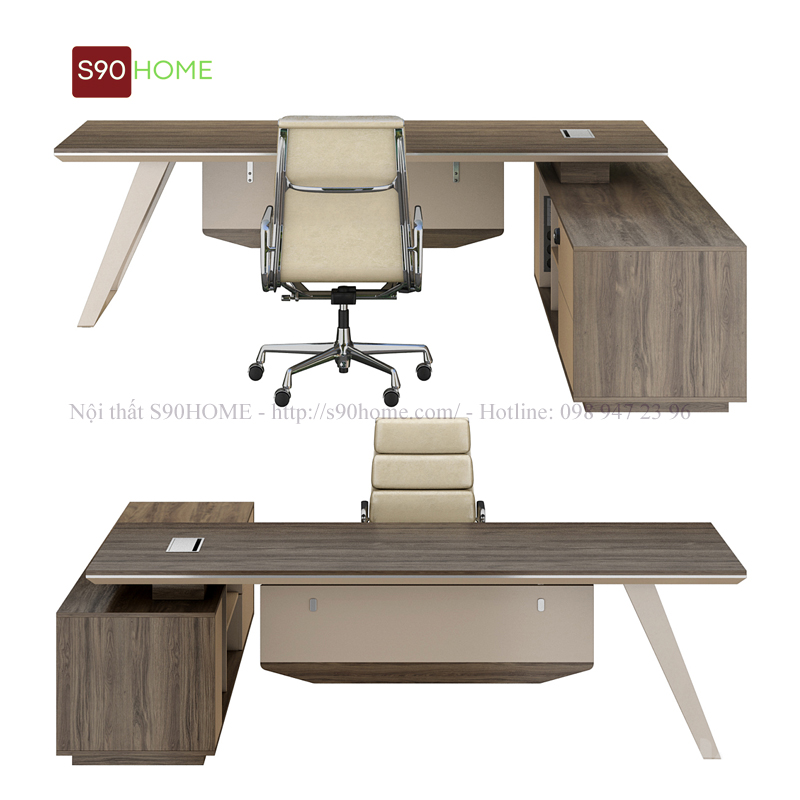 Bàn làm việc Tổng giám đốc S90HOME S90-BGD017 7 Bàn làm việc Tổng giám đốc S90HOME S90-BGD017