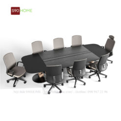 Bàn họp văn phòng gỗ công nghiệp S90HOME S90-BH009