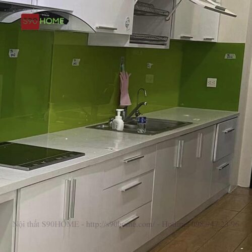 Tủ bếp MDF chống ẩm sơn INCHEN S90-MDF001 14 Tủ bếp laminate