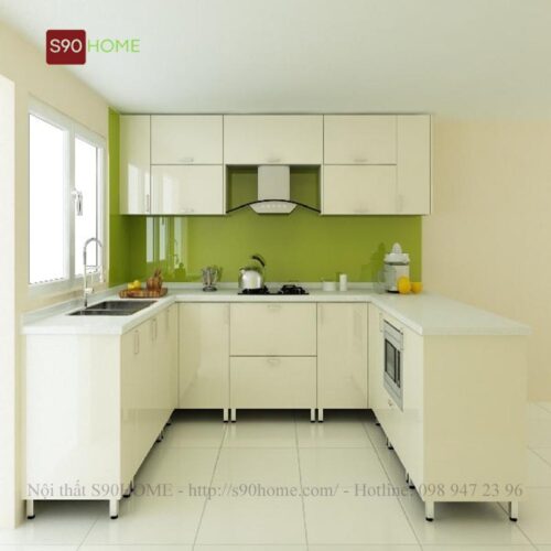 Tủ bếp MDF