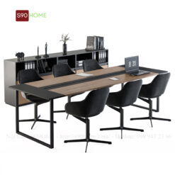 Bàn họp gỗ công nghiệp hiện đại S90-BH015