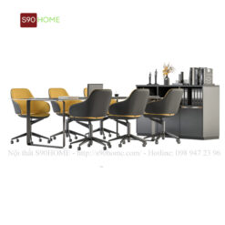 Bàn Họp 1m8 ở Hà Nội Giá Tốt S90-BH024 7 ban hop van phong hien dai s90home86