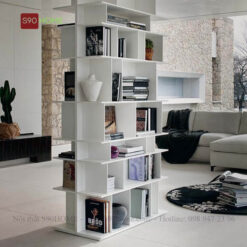 Kệ sách gỗ treo tường S90-KTT007