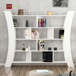 Kệ sách đơn giản mà đẹp S90-KTT012