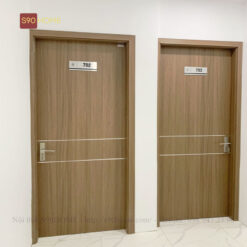 Cửa gỗ Plywood phủ Melamine S90-CPL005