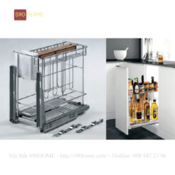 Giá dao thớt, gia vị và chai lọ FASTER FS MF400S