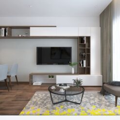 Thiết kế nội thất Chị Trang chung cư SKY LAKE