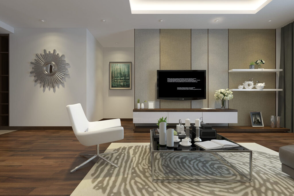 Thế kế nội thất chung cư phòng khách