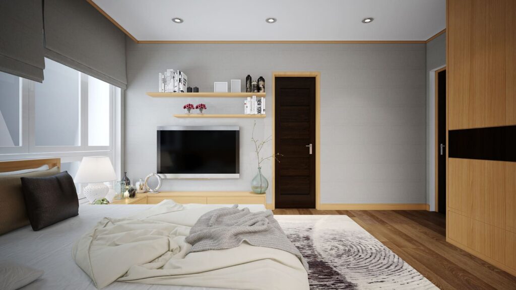 Thiết kế nội thất chung cư phòng ngủ