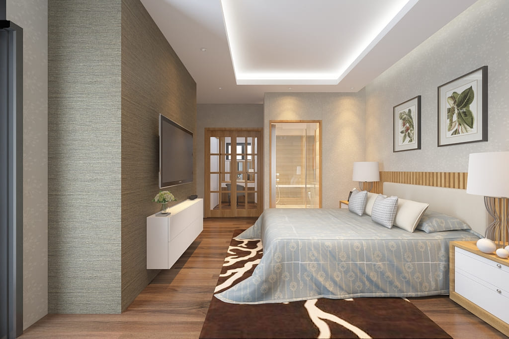 Thiết kế nội thất chung cư phòng ngủ