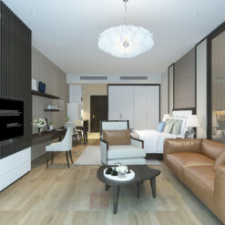 Thiết kế nhà chung cư Studio đẹp, diện tích từ nhỏ 40m2