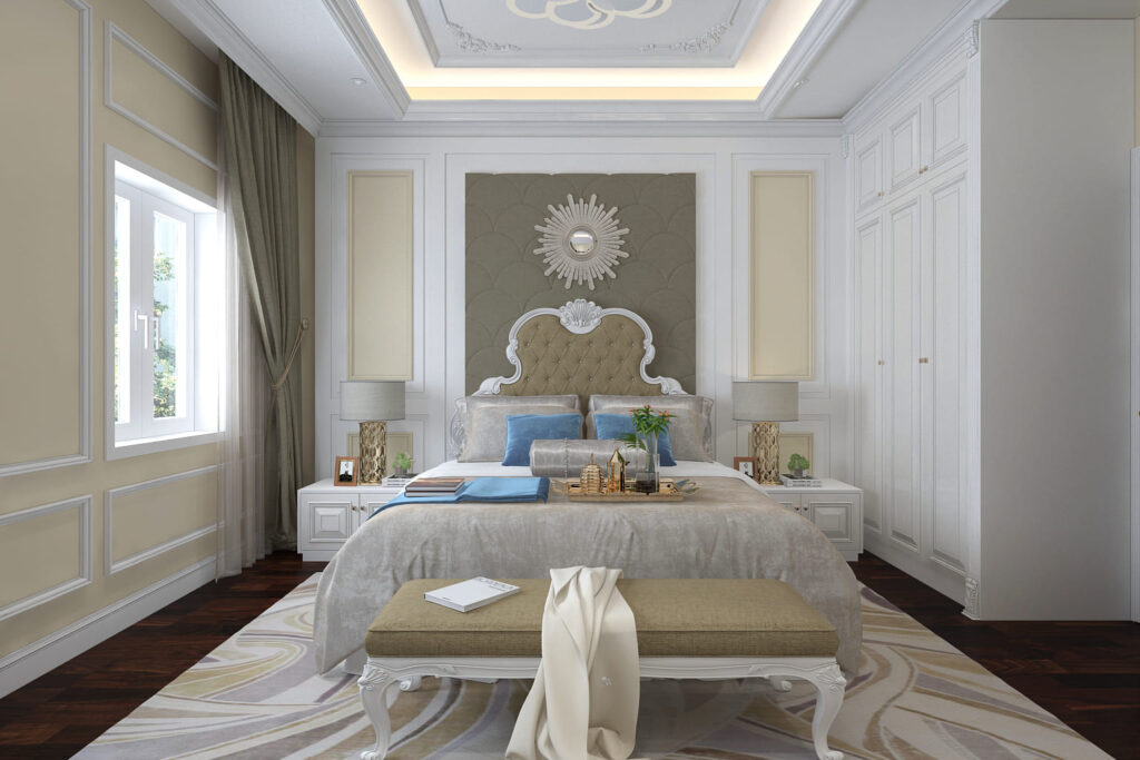Thiết kế nội thất biệt thự tại hưng yên 27 thiet ke Noi that biet thu hung yen s90home19