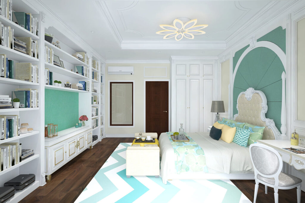 Thiết kế nội thất biệt thự tại hưng yên 30 thiet ke Noi that biet thu hung yen s90home22