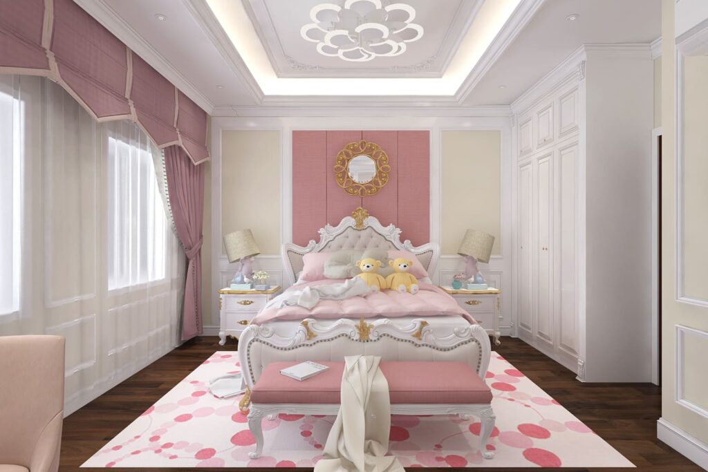 Thiết kế nội thất biệt thự tại hưng yên 35 thiet ke Noi that biet thu hung yen s90home27