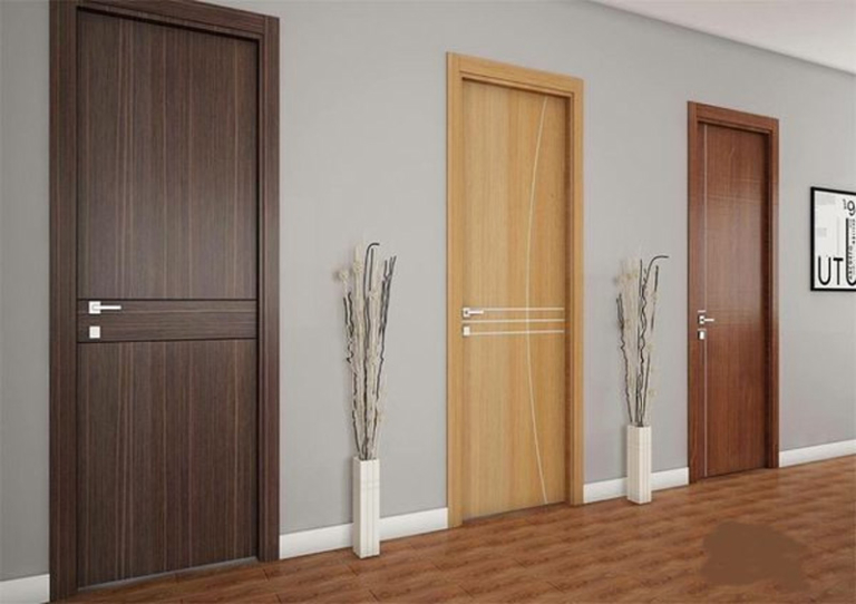 Cửa gỗ công nghiệp MDF Melamine Cửa gỗ công nghiệp MDF Melamine
