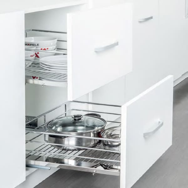 BỘ RỔ KÉO TRƯỚC ĐỂ XOONG NỒI 900MM HAFELE 549.03.146 GIÁ XOONG NỒI 900MM HAFELE 549.03.146