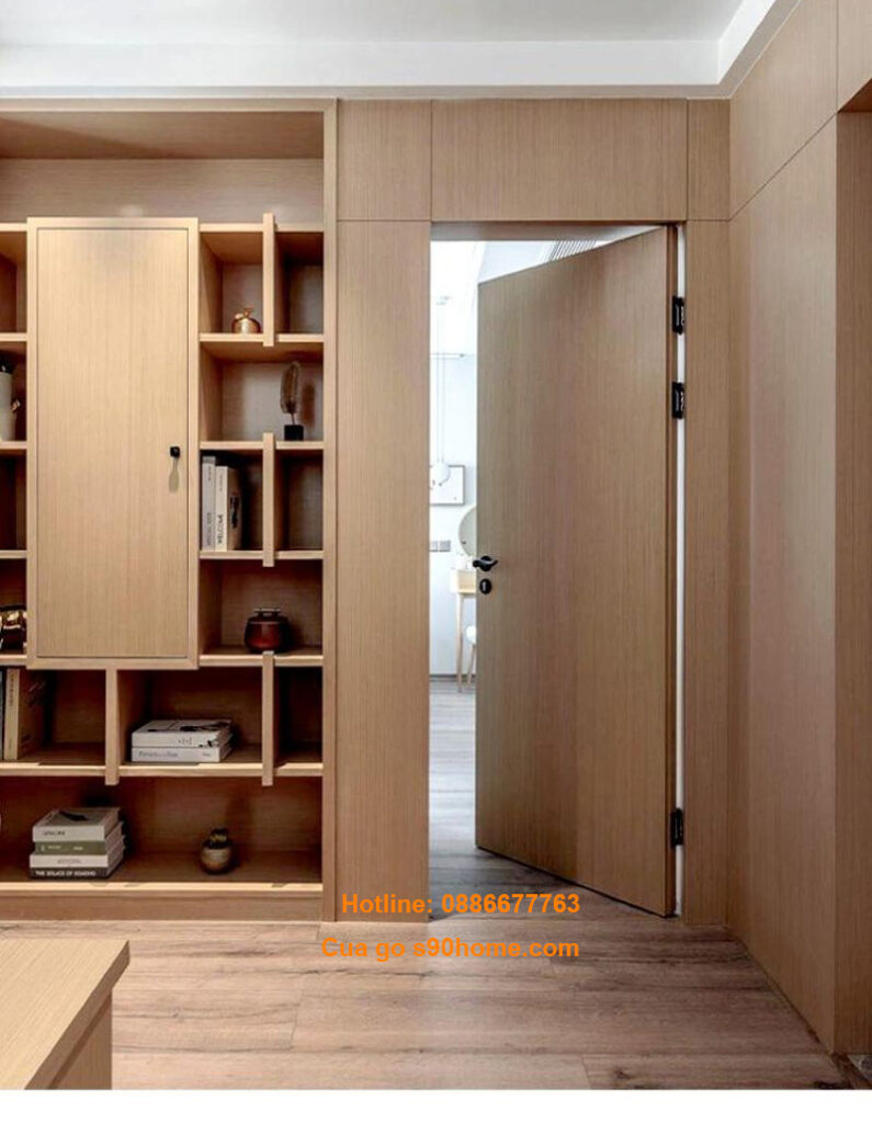 Cửa giấu khuôn tạo sự thanh lịch