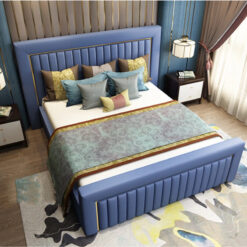 Giường ngủ đệm da hiện đại S90-GN016