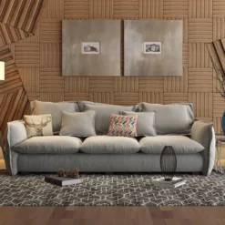 Ghế sofa văng đệm vải S90-SF005
