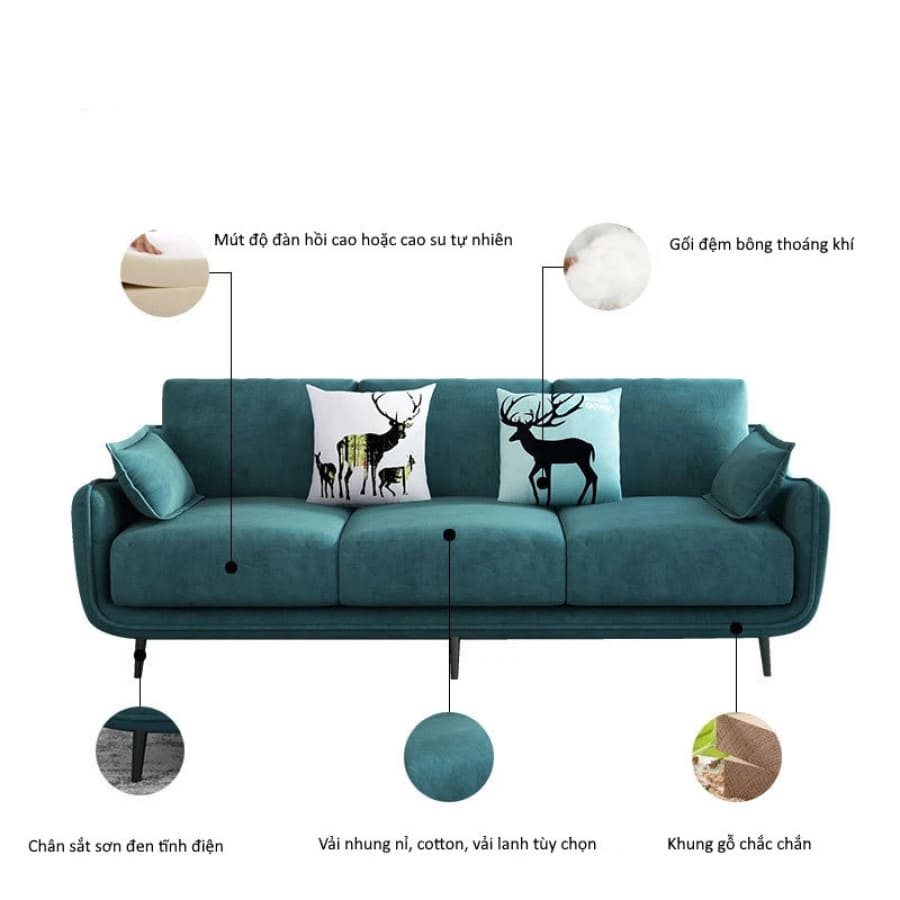 Ưu Điểm Nổi Bật Của Sofa Văng Đệm Vải S90-SF035 Ưu Điểm Nổi Bật Của Sofa Văng Đệm Vải S90-SF035