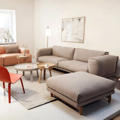 Ghế sofa văng đệm vải nhung nỉ S90-SF035 6 sofa vang vai s90home 1