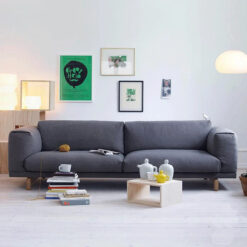 Ghế sofa văng đệm vải nhung nỉ S90-SF035 5 sofa vang vai s90home 2