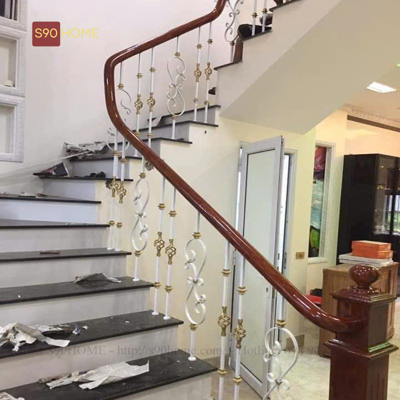 Cầu thang nhà ống 4m 9 Mẫu cầu thang nhà ống
