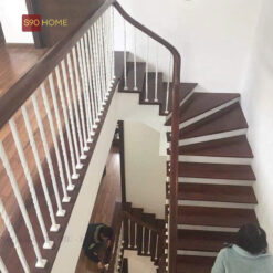Cầu thang nhà ống 4m 3 Ca thang S90 012