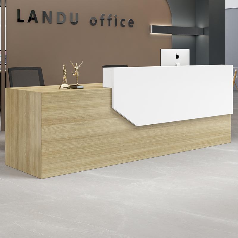 Quầy Lễ Tân Hiện Đại S90-QLT01 Quầy Lễ Tân Hiện Đại S90-QLT01