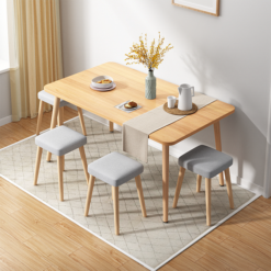 Bàn Ăn 4 Người Phong Cách Bắc Âu S90-BA005 3 Ban An 4 Nguoi S90HOME 1