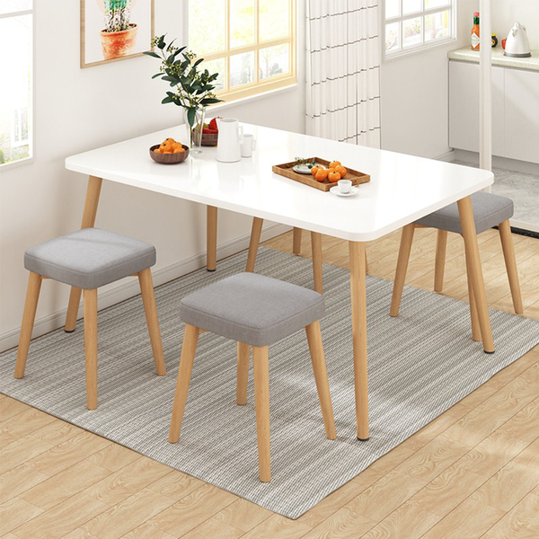 Bàn Ăn 4 Người Phong Cách Bắc Âu S90-BA005 8 Bàn Ăn 4 Người Phong Cách Bắc Âu S90-BA005