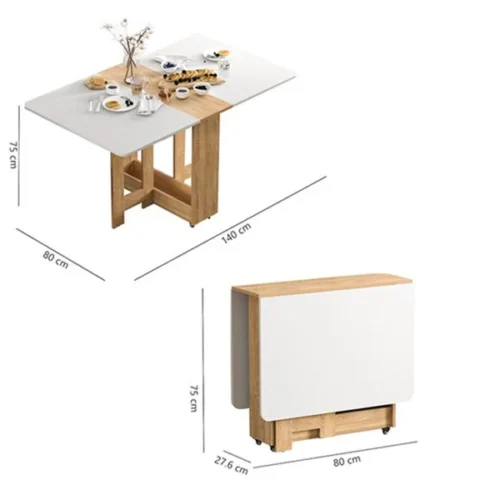 Bàn Ăn Thông Minh Có Bánh Xe Hiện Đại S90-BA006 10 Ban An Thong Minh Hien Dai S90 HOME 5
