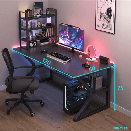 Bàn Gaming Chân Chữ K Cao Cấp S90HOME 11 Ban Gaming Chan Chu K Cao Cap 1