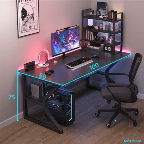 Bàn Gaming Chân Chữ K Cao Cấp S90HOME 14 Ban Gaming Chan Chu K Cao Cap s90home 1