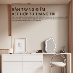 Bàn Trang Điểm Kết Hợp Tủ Đa Năng S90-BTD015 9 Ban Trang Diem Ket Hop Tu Da Nang S90HOME 1
