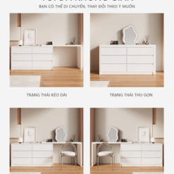 Bàn Trang Điểm Kết Hợp Tủ Đa Năng S90-BTD015 8 Ban Trang Diem Ket Hop Tu Da Nang S90HOME 2