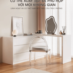 Bàn Trang Điểm Kết Hợp Tủ Đa Năng S90-BTD015 7 Ban Trang Diem Ket Hop Tu Da Nang S90HOME 3