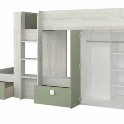 Giường Tầng Kết Hợp Tủ Quần Áo Đa Năng S90-GTTE09 6 Giuong Tang Ket Hop Tu Quan Ao Da Nang S90 1