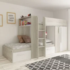 Giường Tầng Kết Hợp Tủ Quần Áo Đa Năng S90-GTTE09 5 Giuong Tang Ket Hop Tu Quan Ao Da Nang S90 home
