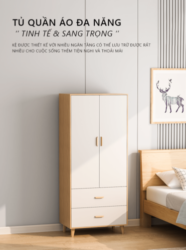 Tu Quan Ao Thong Minh Co Ngan Keo Da Nang S90HOME 2