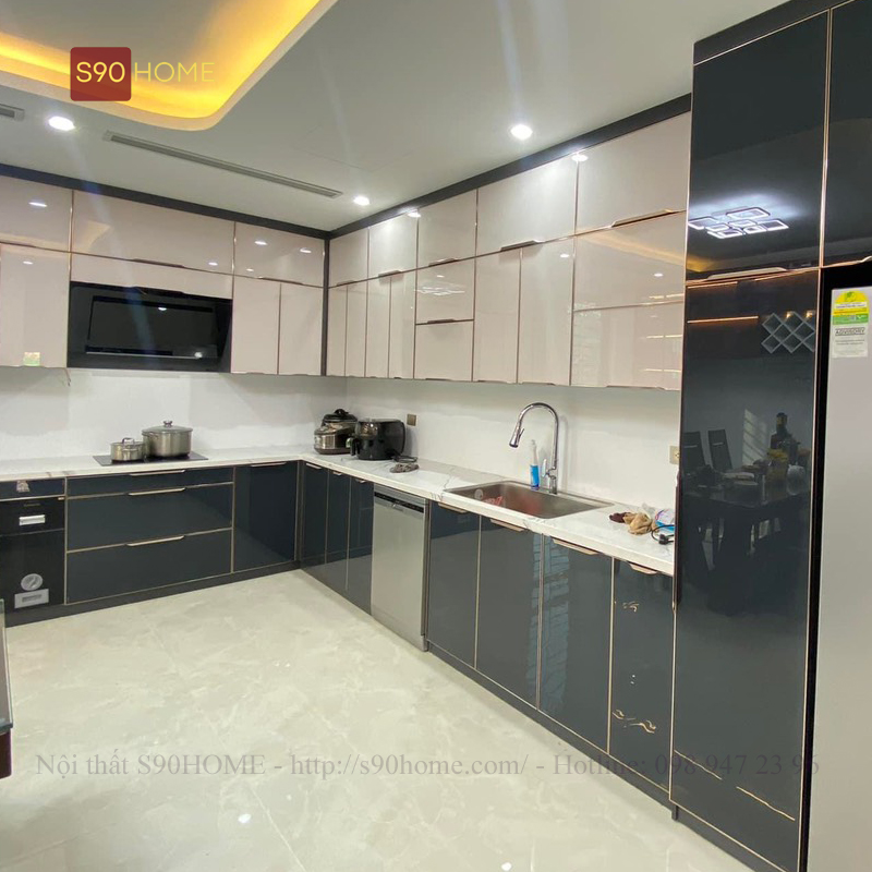 Tủ bếp inox là sản phẩm nội thất cao cấp
