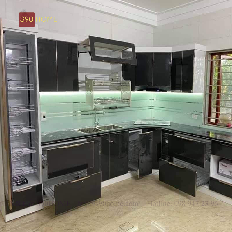 giá tủ bếp inox 304 theo mét dài gia tu bep inox 304 theo met dai