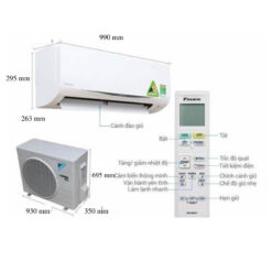 Điều hòa Daikin Inverter 2 chiều 18.000BTU FTXV50QVMV/RXV50QVMV