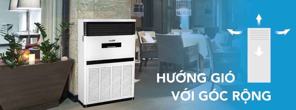 Điều hoà tủ đứng Funiki thuộc dòng điều hòa công suất lớn dạng cây
