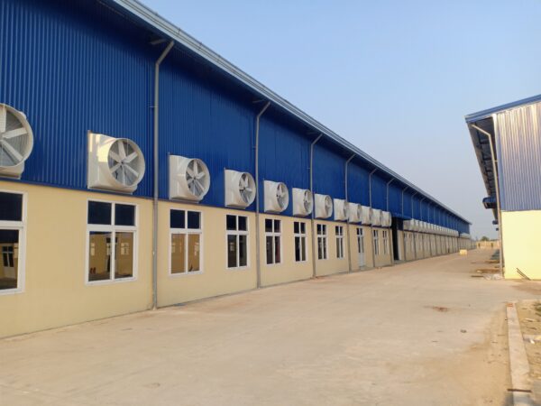 Quạt hút công nghiệp gắn tường quạt thông gió công nghiệp